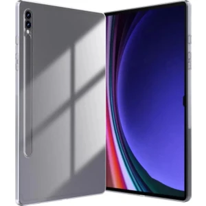 Samsung Galaxy Tab S9 Ultra SM-X910 Kılıf Şeffaf Yumuşak Süper Lüx Esnek Renksiz Kapak