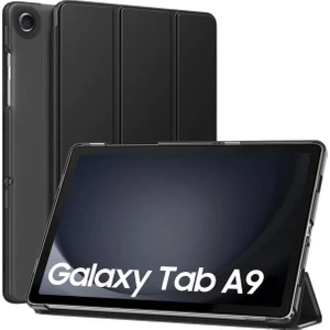 Samsung Galaxy Tab A9 SM-X110 Uyumlu Smart Kapak Katlanabilir Koruyucu Uyku Modlu Tablet Kılıfı