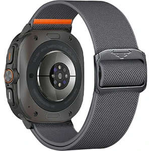 Samsung Galaxy Watch Ultra 47MM Naylon Kayış Elastik Yedek Saat Kordonu (Yurt Dışından)