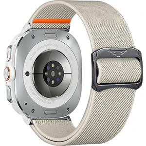 Samsung Galaxy Watch Ultra 47MM Naylon Kayış Elastik Yedek Saat Kordonu (Yurt Dışından)