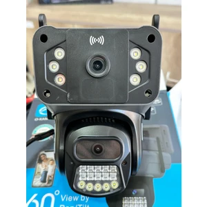 O-Kam 3024 Akıllı Wifi Kamera Dual Lens + Adaptör