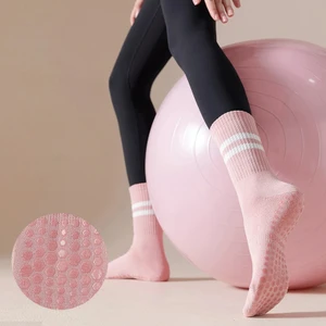 Yoga ve Pilates Çorabı Kaydırmaz Tabanlı 1 Çift