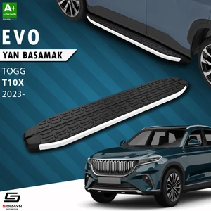 TOGG T10X Evo Aluminyum Yan Basamak 203 Cm 2023 Üzeri A+ Kalite