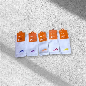 5'li Paket Unisex Uzun Boğaz Çorap Modeli