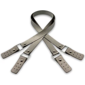 Uzun Çiftli Deri Çanta Sapı 80 cm