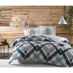 Ranforce Tek Kişilik Nevresim Takımı Optima Petrol