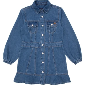 U.s. Polo Assn. Kız Çocuk Koyu Mavi Elbise (Jean) 50291149-DN0023