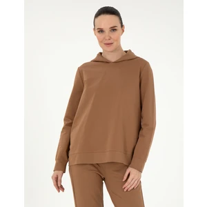 Pierre Cardin Kadın Coconut Oversize Kapüşonlu Sweatshirt 50308067-VR153