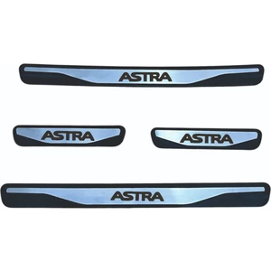 Astra L Kapı Eşiği 2022 ve Üzeri New Krom Kapı Eşiği 4 Parça Paslanmaz Çelik