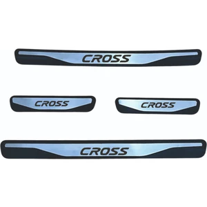 Egea Cross Kapı Eşiği New Krom Kapı Eşiği 4 Parça Paslanmaz Çelik