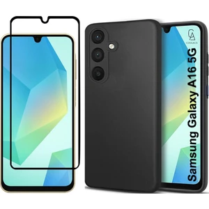 Samsung Galaxy A16 5g ile Uyumlu Telefon Kılıfı ve 5d Tam Kaplayan Cam Ekran Koruyucu