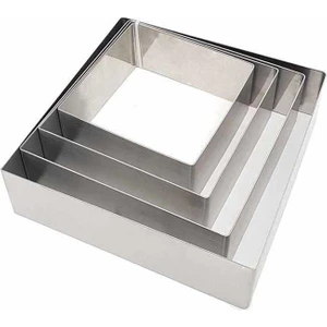 Fırıncı Market Kare Pasta Kalıbı 23 x 23  X7 cm