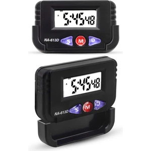 2 Adet Pomodoro Öğrenci Saati Kronometreli Alarmlı Takvimli Dijital Ders Çalışma Saati Masa Oto Saat