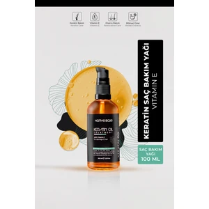 Yanmış ve Aşırı Yıpranmış Saçlar Için Keratin Yağı 100 ml