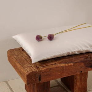 Kırık Beyaz Ipek Yastık Kılıfı