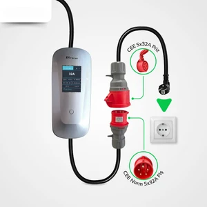 Cks Enerji 22 Kw Taşınabilir Hızlı Araç Şarj İstasyonu Çanta ve Dönüştürücü Hediyeli (YERLİ ÜRETİM)