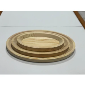 Ahşap Ladin Sarmaşık Sunum/çerez Tabağı