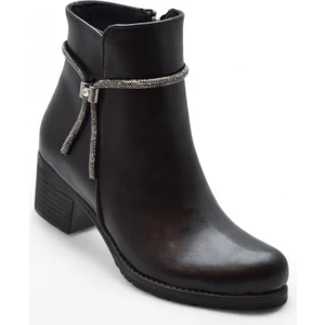 450HS Kısa Topuklu Kadın Bot Ayakkabı Klasik Ofis Gündelik Kadın Bot