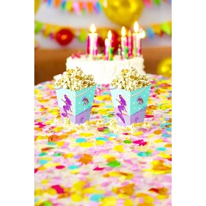 8 Adet Deniz Kızı Temalı Mısır Kutusu - Doğum Günü Parti ve Eğlenceli Etkinlikler Için