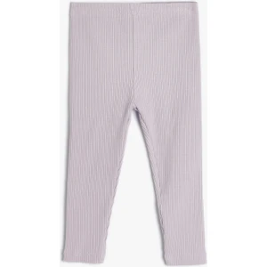 Basic Fitilli Tayt Beli Lastikli