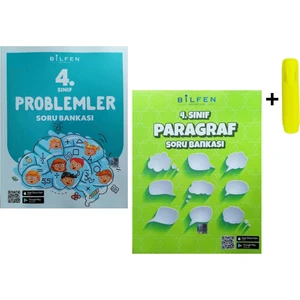 Bilfen Yayınları (Sınıf: 4) Problem Paragraf Soru Bankası Seti