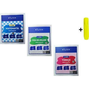 Bilfen Yayınları (Sınıf: 3) Matematik Fen Türkçe Soru Bankası Seti