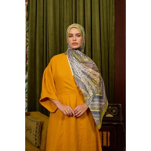 New Collections Koleksiyon Soft Şal 3047 - Yağ Yeşili 15