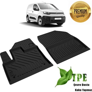 DBC Online Citroen Berlingo Panelvan Havuzlu Paspas Ön iki Parça 2019 2020 2021 2022 2023 2024 2025