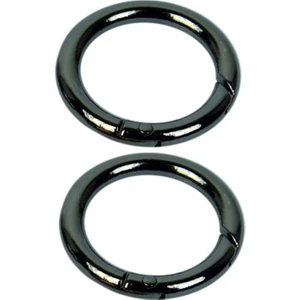 Çanta Aksesuar Metal Yaylı Halka - Çap : 2.5 cm (3 Çift )
