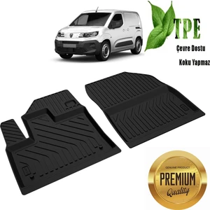 Peugeot Partner Panelvan Havuzlu Paspas Ön iki PASPAS  2019 2020 2021 2022 2023 2024 2025