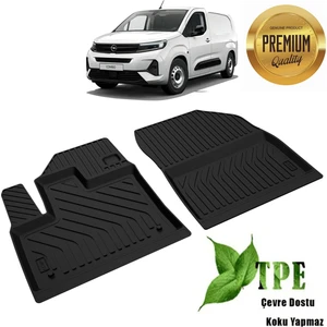 Opel Combo Havuzlu Paspas Ön Iki Parça 2019 2020 2021 2022 2023 2024 2025