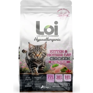 Loı Yavru Kedi Maması Tavuklu 2 kg