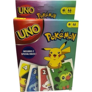 Uno Pokemon Serisi Resimli Oyun Kartı