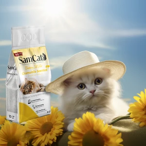 Papatya Kokulu Kedi Kumu 10Lt