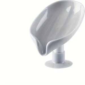 Naturalcharm 1 Adet Yaprak Şekilli Sabun Tutucu, Duş Sabun Tutucu, Banyo Sabun Kutusu