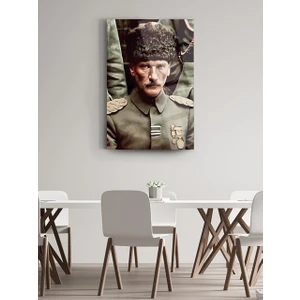Atatürk 4mm Kırılmaz Temperli Yüksek Çözünürlüklü Cam Tablo
