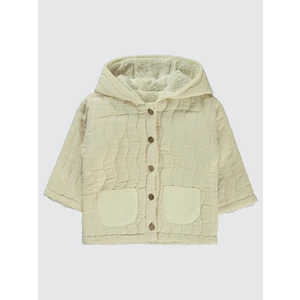 Civil Baby Erkek Bebek Mont 6-18 Ay  Ekru