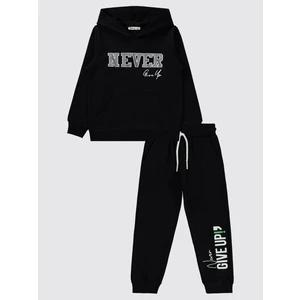 Civil Boys Erkek Çocuk Eşofman Takımı 10-13 Yaş Siyah