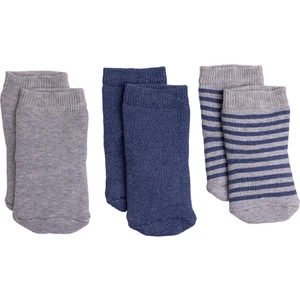 HelloBaby Erkek 3lü Havlu Çorap Erkek Bebek