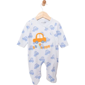 HelloBaby Yenidoğan Erkek Patikli Tulum Erkek Bebek