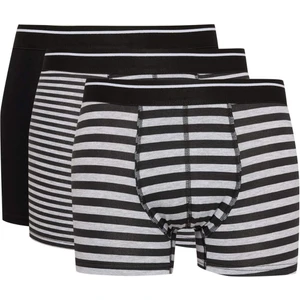 Regular Fit Çizgili 3'lü Boxer B7939AX24CW