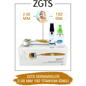 Zgts Gold Line 2.00mm Titanyum 192 İğneli Derma Roller