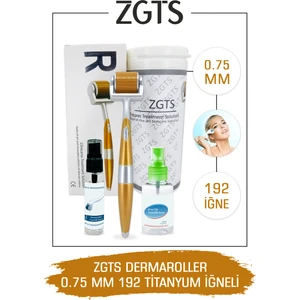 Zgts Gold Line 0.75mm Titanyum 192 İğneli Derma Roller
