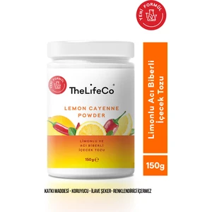 Lemon Cayenne Limonlu Acı Biberli Içecek Tozu 150 gr
