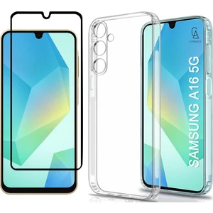 Samsung Galaxy A16 5g ile Uyumlu Telefon Kılıfı ve 5d Tam Kaplayan Cam Ekran Koruyucu