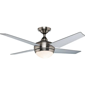 New Sonic Fırçalanmış Nikel - 132 Cm. Aydınlatmalı ve Uzaktan Kumandalı Tavan Vantilatörü