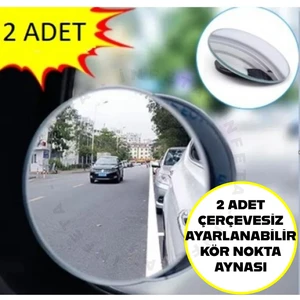 Kör Nokta Aynası Park Aynası 360 Derece 3m Foam Yapıştırıcılı Hareketli 2 Adet