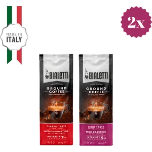 2 Adet Delicato ve Classico 250 gr Öğütülmüş Kahve