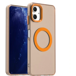 Samsung Galaxy A06 Pc+Tpu+Pet Düşme Önleyici Telefon Kılıfı Magsafe ile Uyumlu (Yurt Dışından)