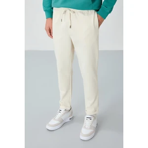 Air Jones Lacivert Yüzeyi Dokulu Standart Fit Erkek Eşofman Takım - 82154